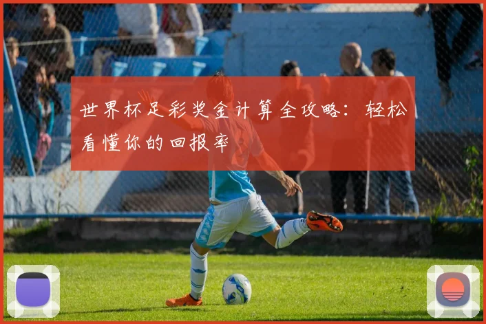 世界杯足彩奖金计算全攻略:轻松看懂你的回报率